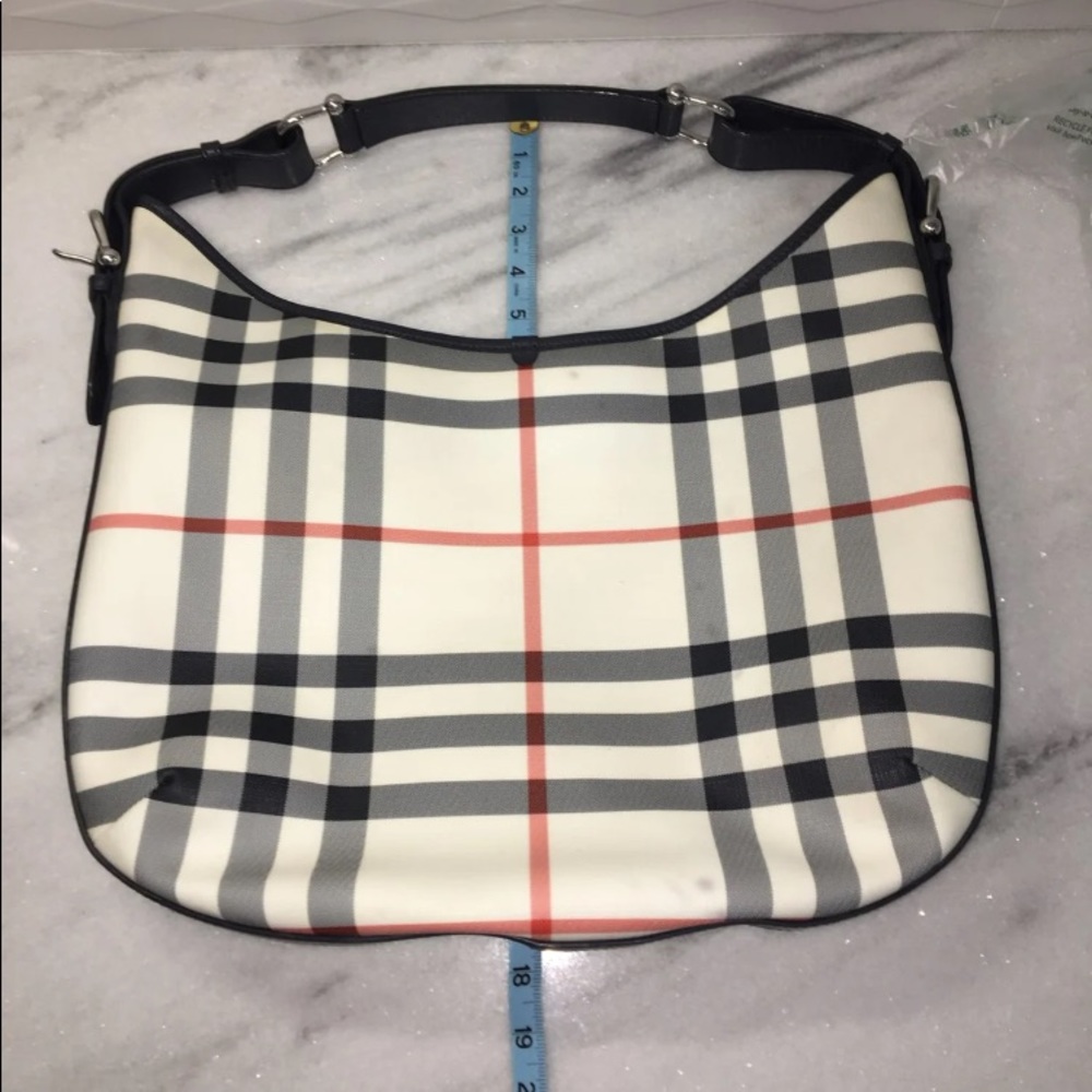 Burberry NOVA Plaid VGUC Pretty Tote/Satchel - Picture 3 of 15